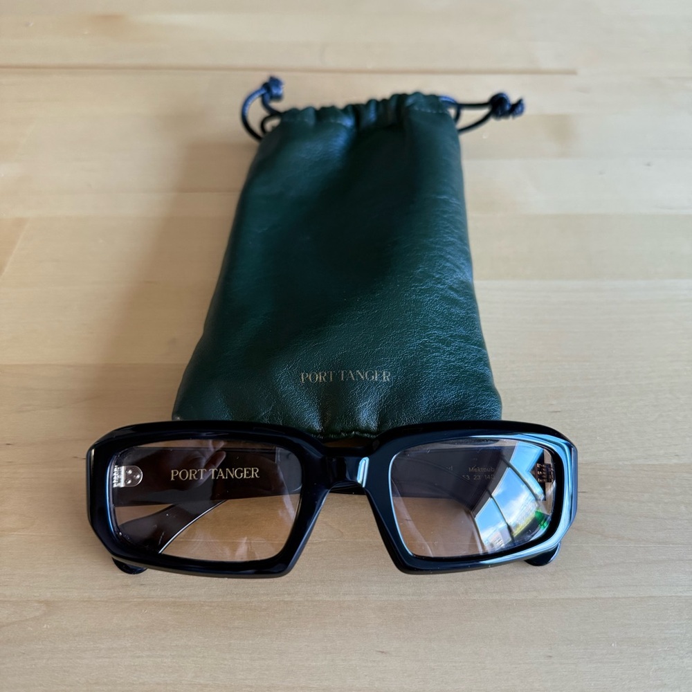 Port Tanger Mektoub rectangular sunglasses